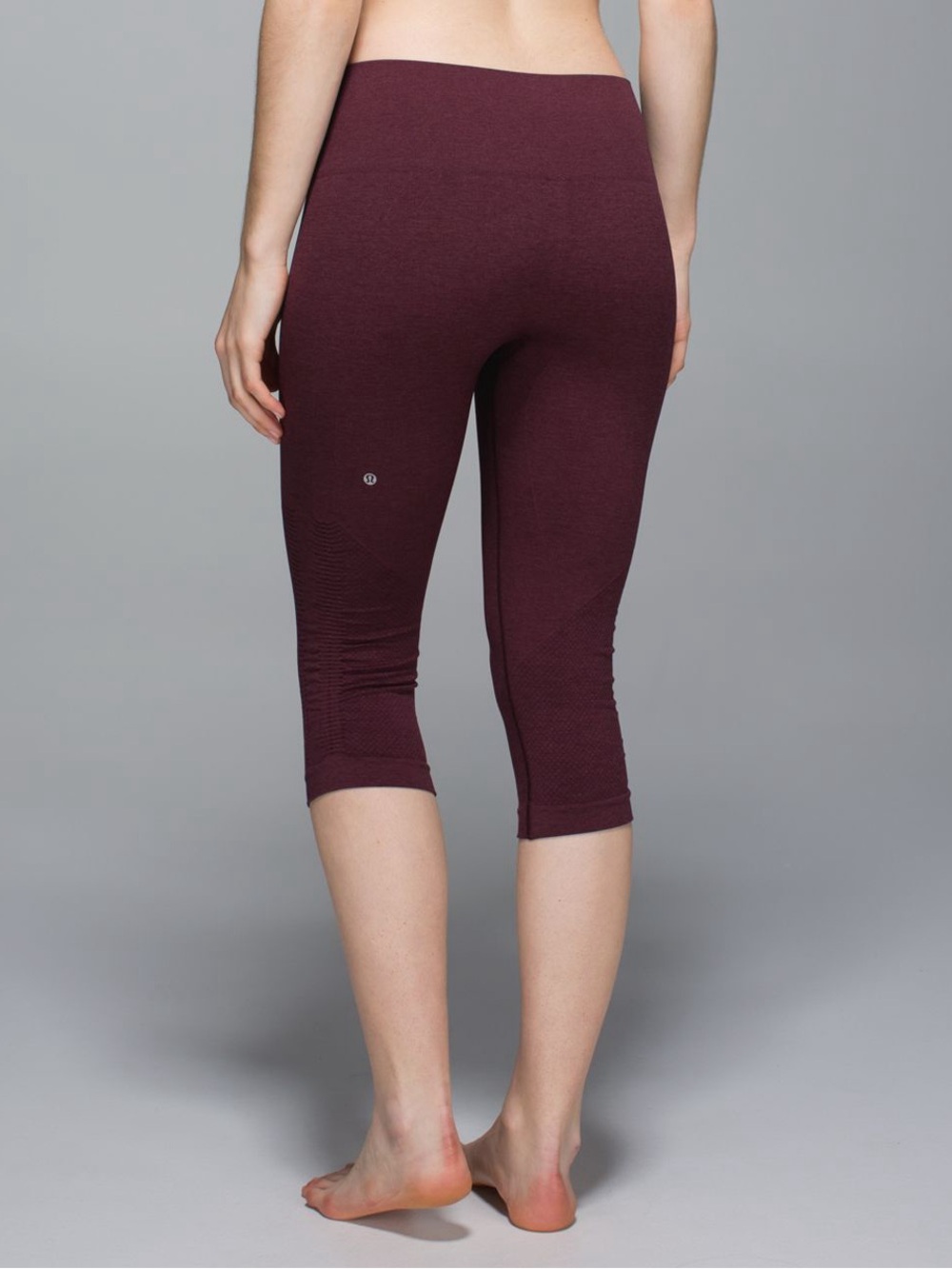 Lululemon “In The Flow” Capri Leggings (Maroon)